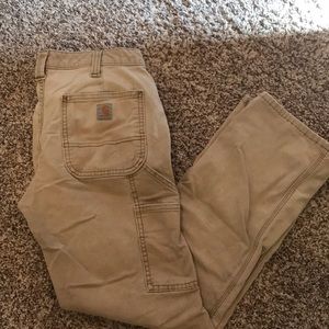 Carhartt original fit carpenter pants